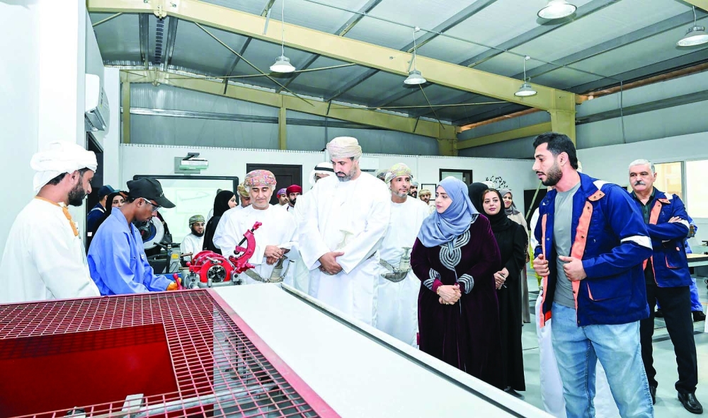 The 652 square-metre building houses two main workshops - carpentry and metal working - alongside a dedicated handicrafts workshop specialising in hand weaving