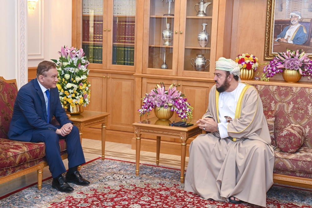 Asaad bids farewell to Kazakh Ambassador  