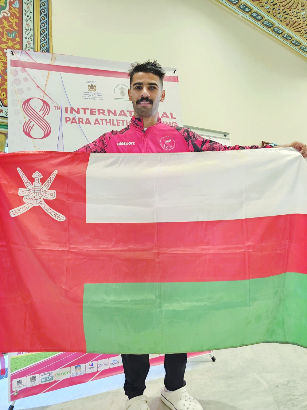 Al Harrasi claims silver in 100m at Marrakech Paralympic