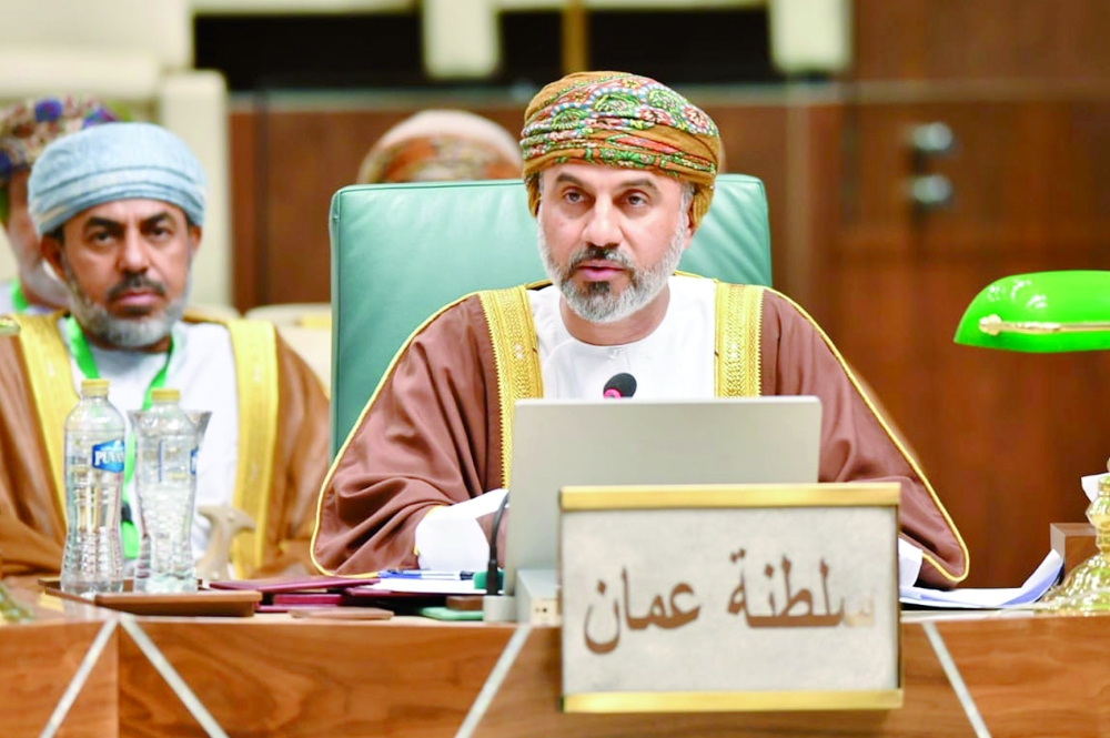Khaled al Maawali, Chairman of the Majlis Ash'Shura, headed the Omani delegation to the Conference in Cairo on Saturday