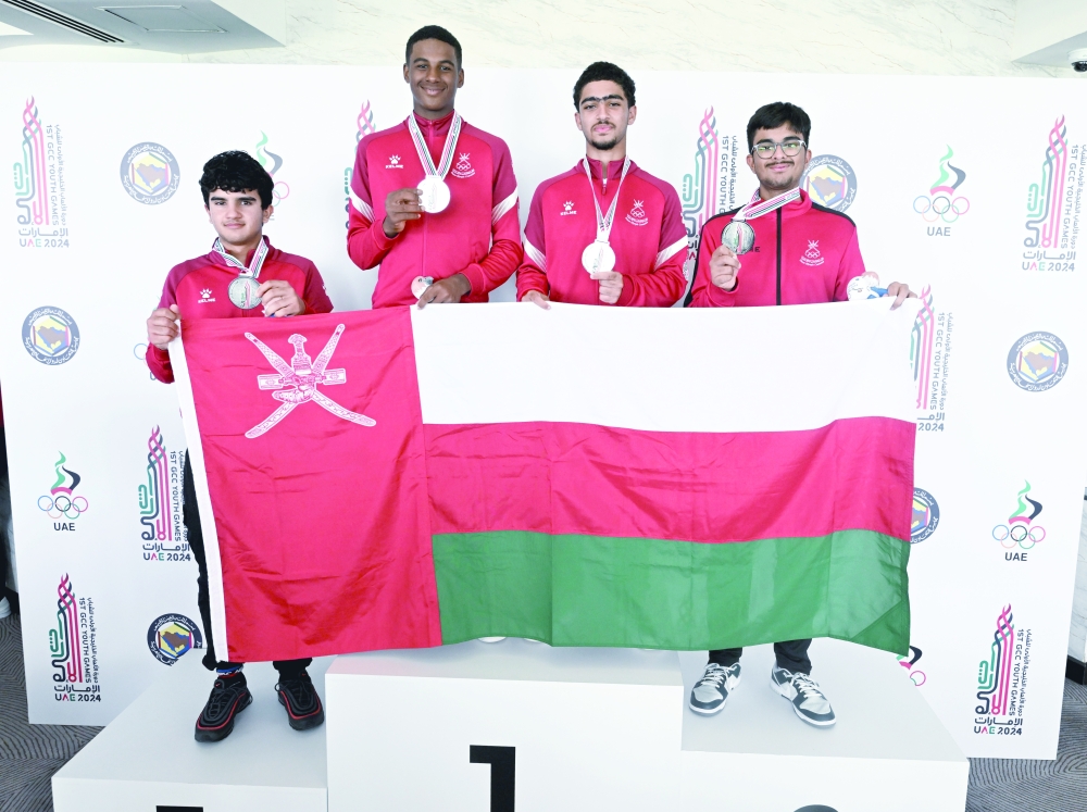 Oman add three medals as tally reaches 43