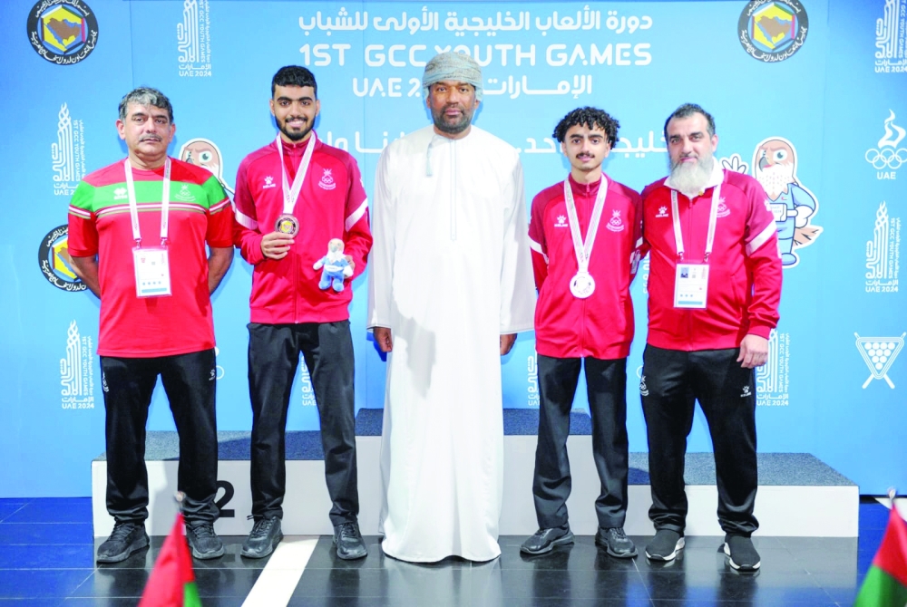Oman add three medals as tally reaches 43