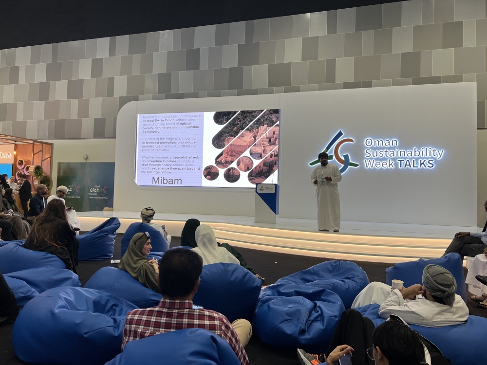 Mohammed al Mukhaini, Senior Manager of Communications and Community Affairs at Oman LNG, presented a forward-looking vision for Wadi Mibam.