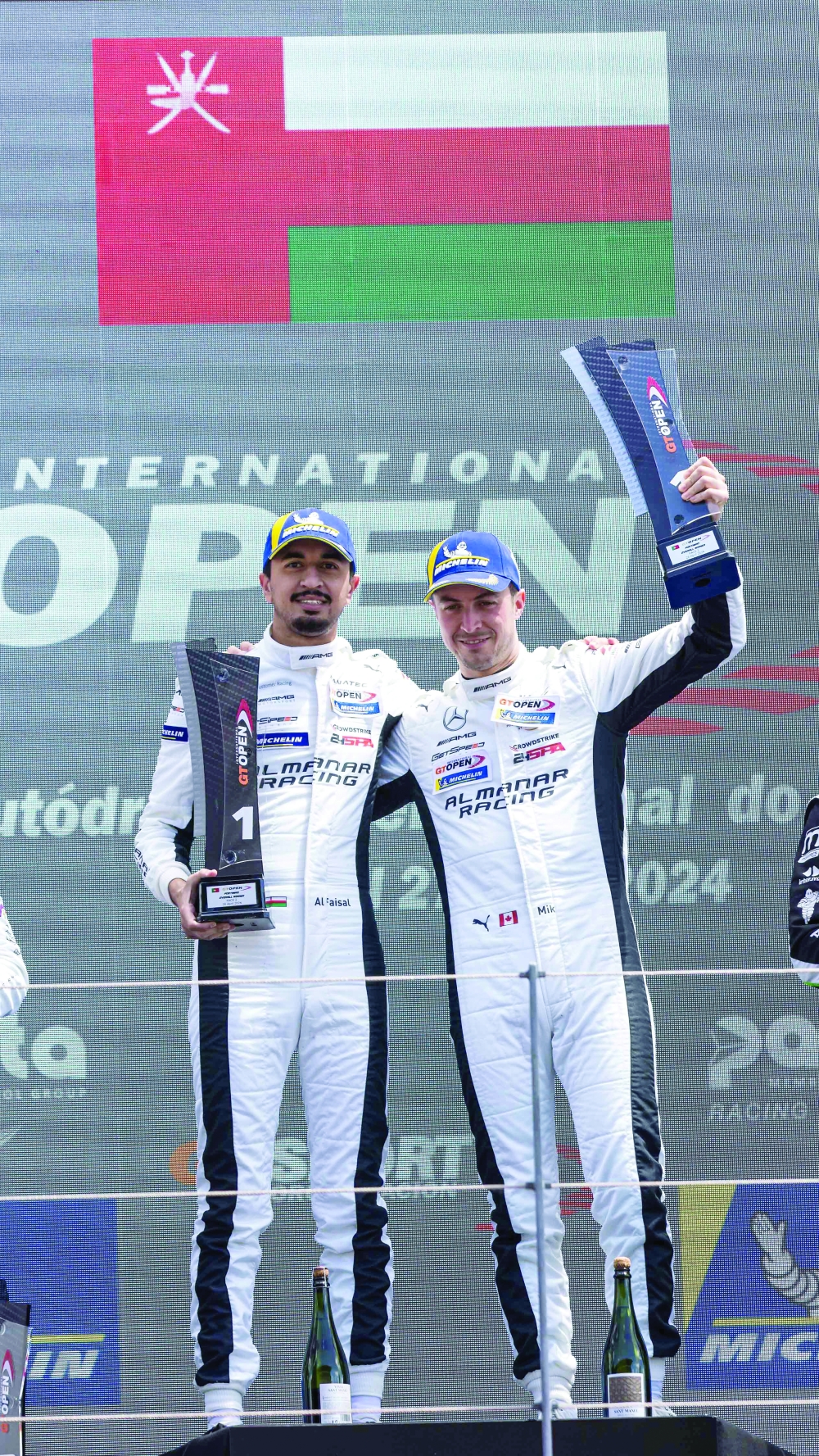 Victory, second spot for Al Faisal, Grenier in Portugal