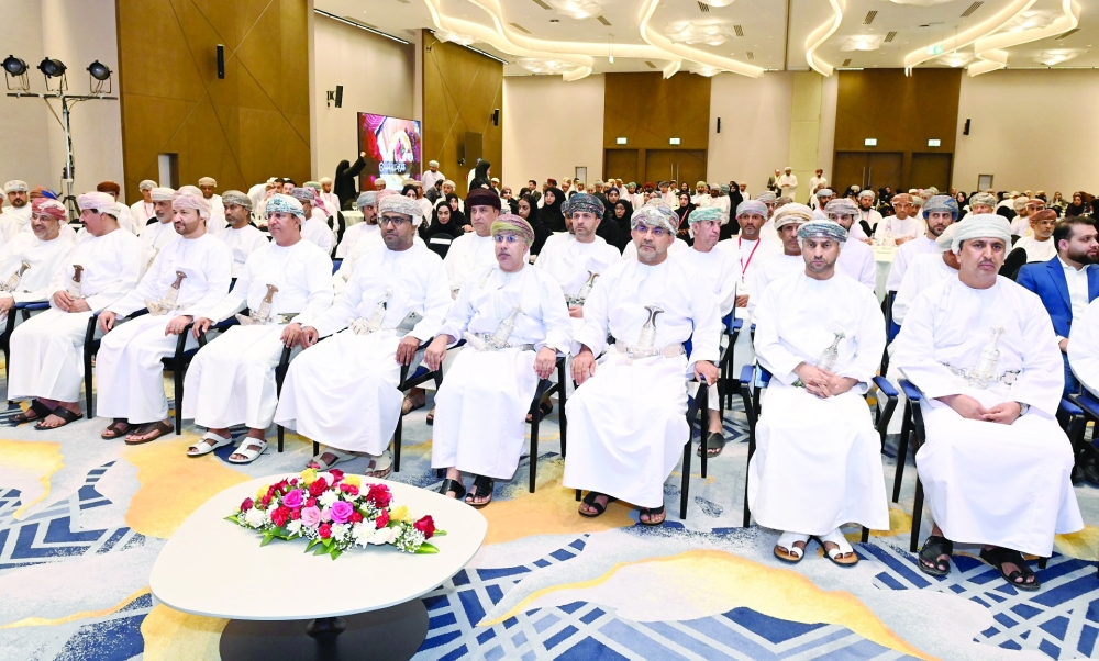 The opening ceremony was held under the auspices of Dr Hilal Ali al Sabti, Minister of Health. - ONA