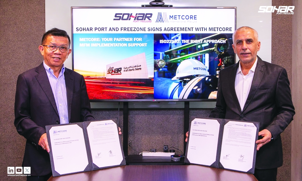 The agreement underscores Sohar’s commitment to bunkering transparency and innovation by adhering to ISO 22192 standards. 