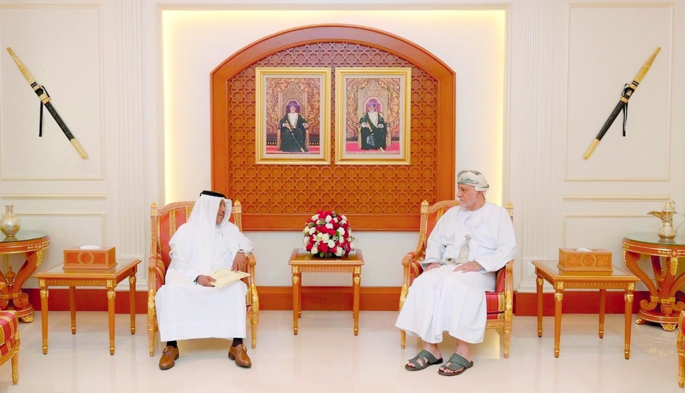 Sayyid Shihab receives Ambassador of Qatar