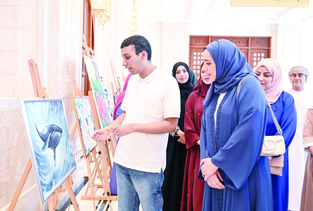 Students on the autism spectrum demonstrate mastery of visual arts