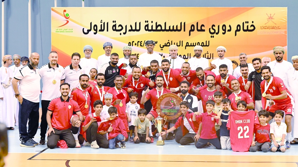 Oman Club crowned handball champions