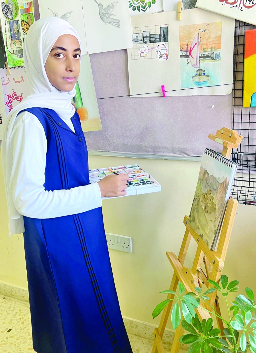 Two students from Al Dakhiliyah win first places at regional competition