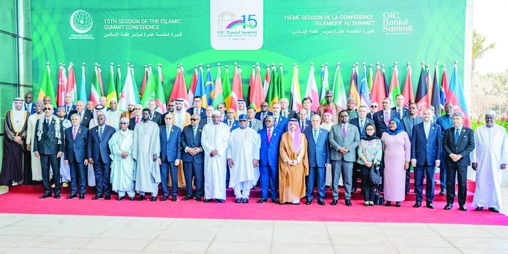 Oman’s delegation at OIC Summit Conference was headed by Dr Mohammed bin Said al Maamari, Minister of Awqaf and Religious Affairs. — ONA