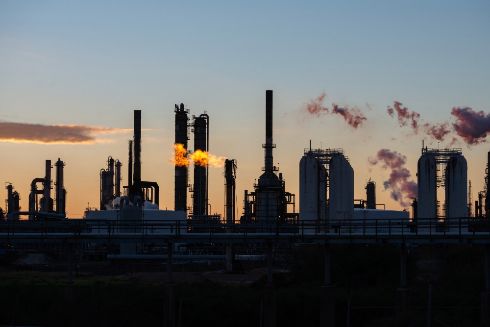 A Shell chemical and refining complex is pictured in Deer Park, Texas. — The New York Times