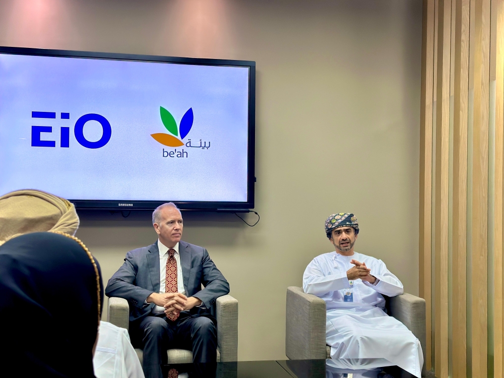 Speakers share their insights during the launch of the 3rd edition of Eco-Innovate Oman.