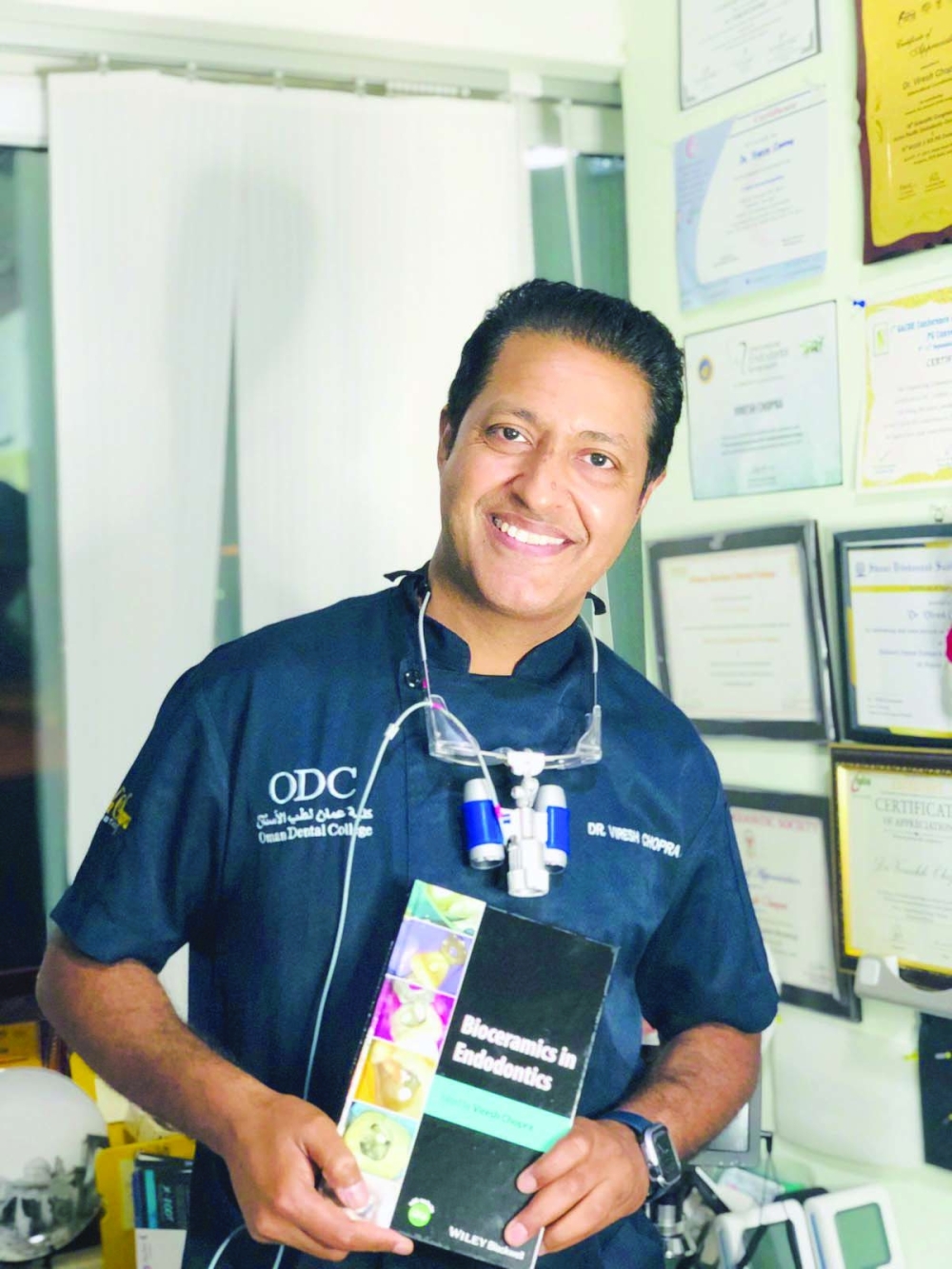 Dr Viresh Chopra said the book is a practical set of articles in the emerging field of Endodontics focusing on overall makeup of dental Bioceramics