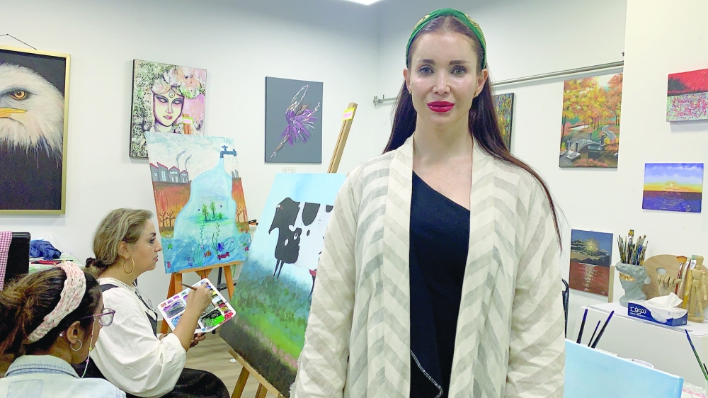 Madeleine ImKey said students have been blending with the artists in such an authentic and unique way