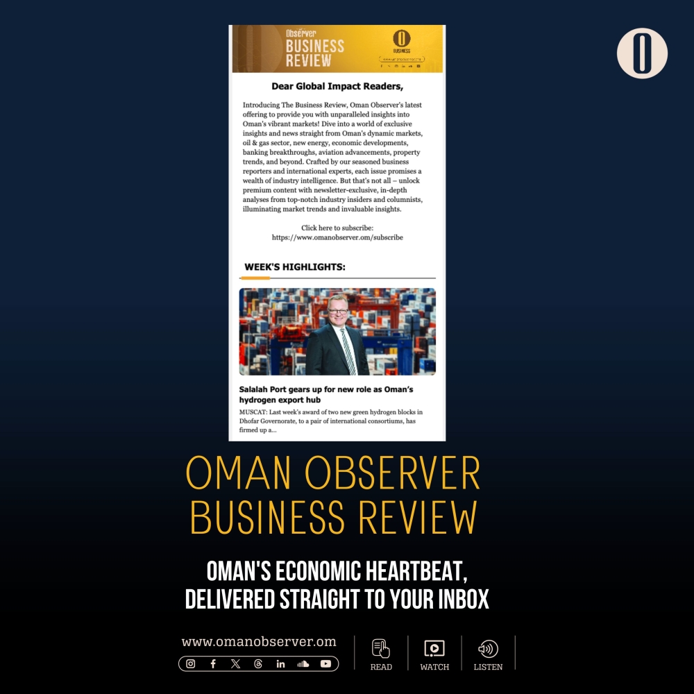 Oman Observer launches The Business Review newsletter