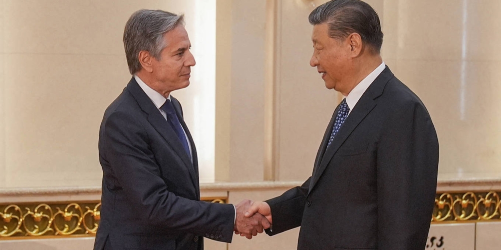 The Americans reinforced Blinken’s message on the contentious issues.