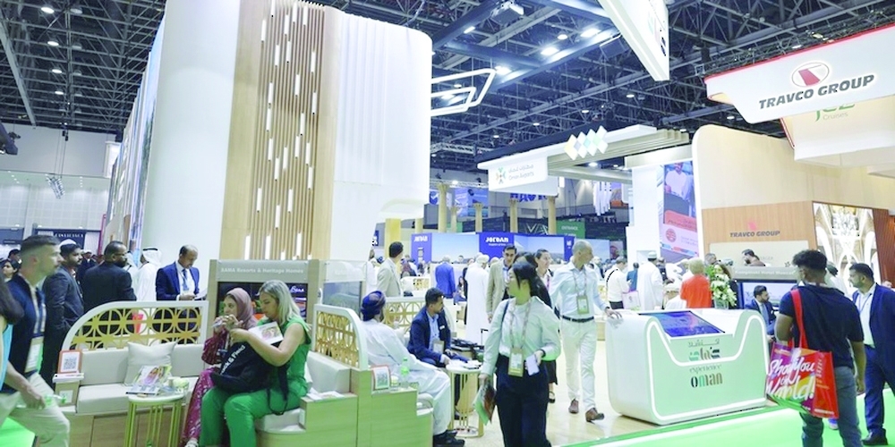 The exhibition is an ideal environment to promote tourism in Oman