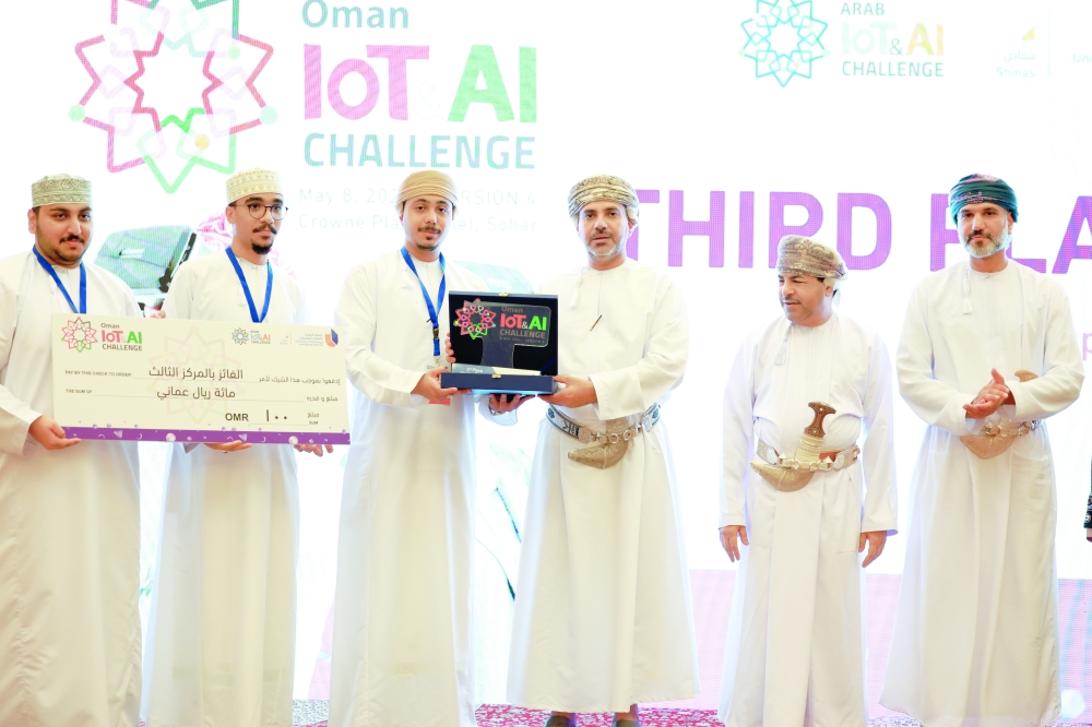 Sohar University secured first place, followed by Al Buraimi University and Shinas University of Technology and Applied Sciences
