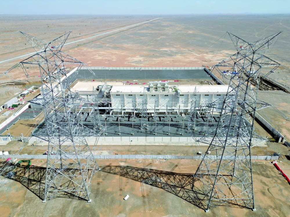 Oman's total electricity production reaches 5365 gigawatt-hours.