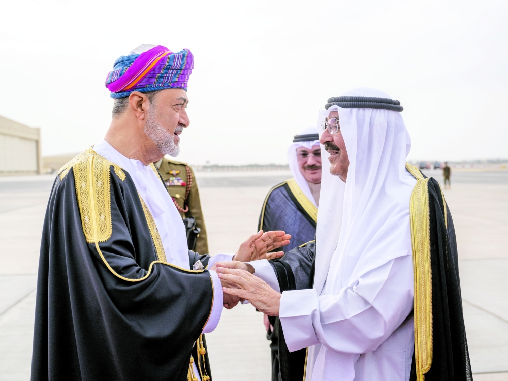 HM begins state visit of Kuwait today