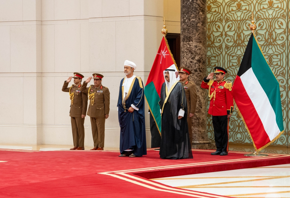 HM arrives in Kuwait on two-day state visit 