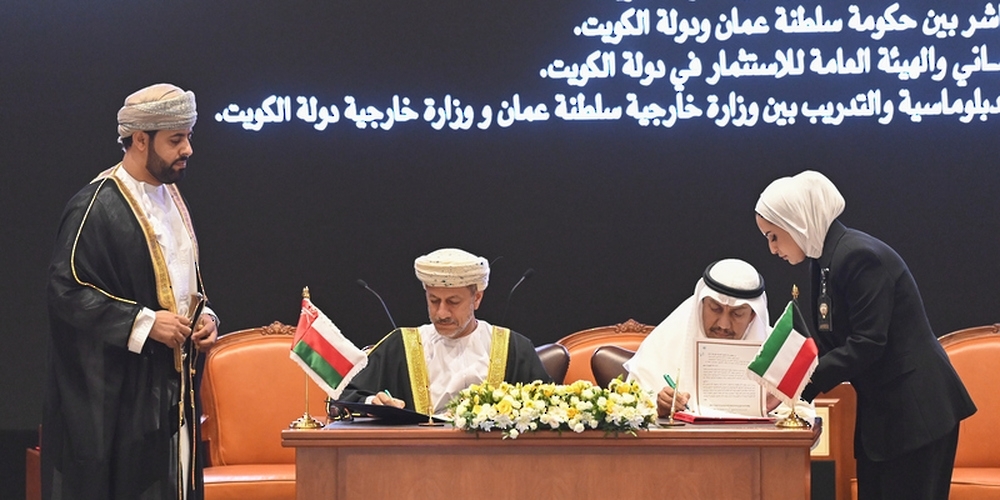  Oman, Kuwait ink 4 MoUs in various fields