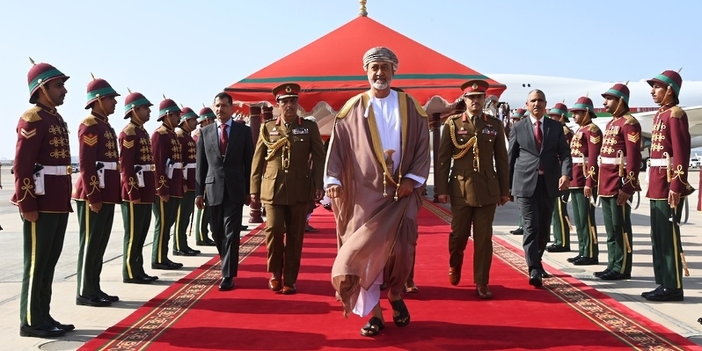 HM returns home  