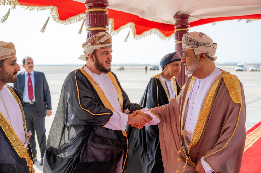 HM returns home  