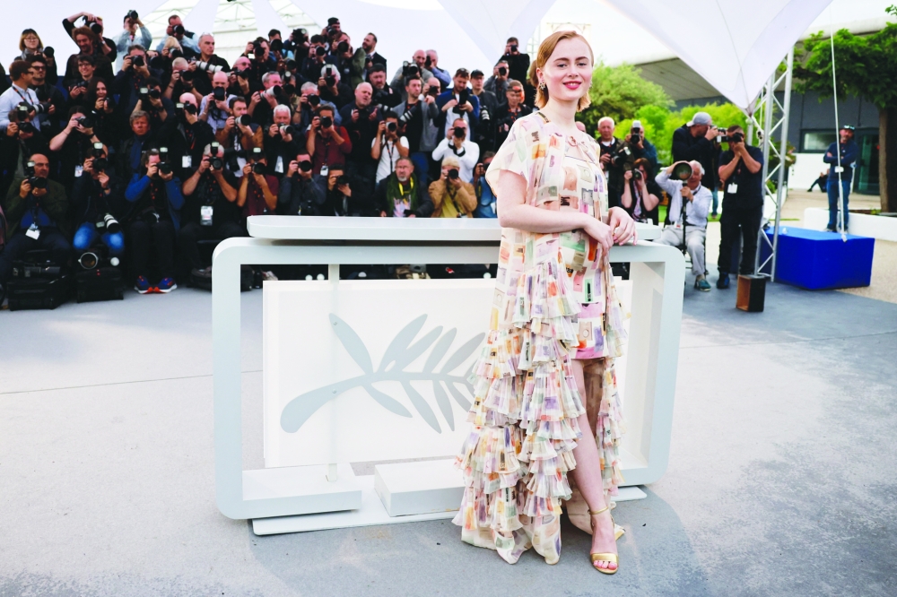 MMACast member Elin Hall poses during a photocall for the film "When the Light Breaks" (Ljosbrot) in competition for the category Un Certain Regard at the 77th Cannes Film Festival in Cannes, France, May 15, 2024. REUTERS/Yara Nardi