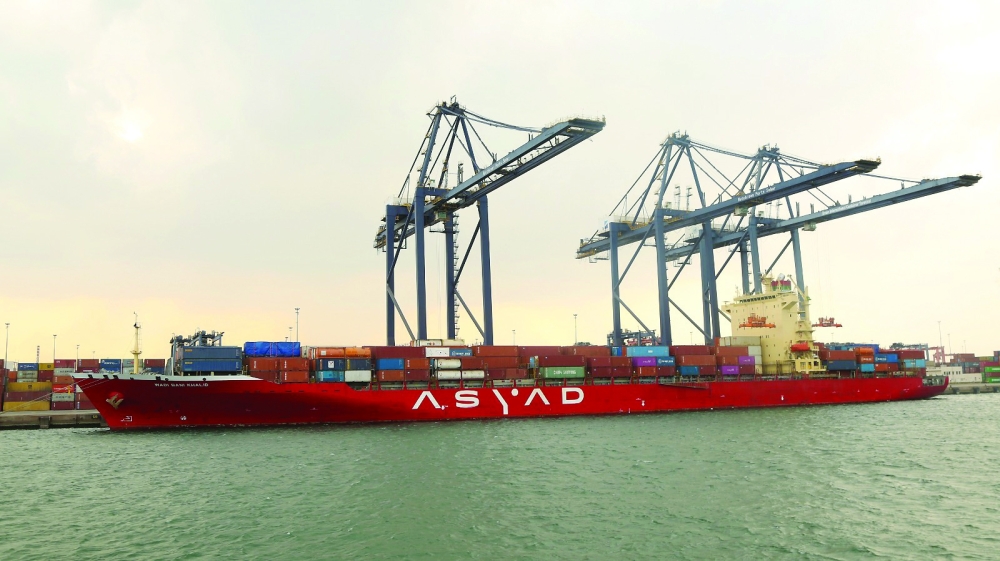 Asyad Shipping Company owns and manages 85 multipurpose vessels, ranking 18th globally in crude oil tanker ownership, 21st in LNG and oil tanker ownership, and 51st in container shipping.