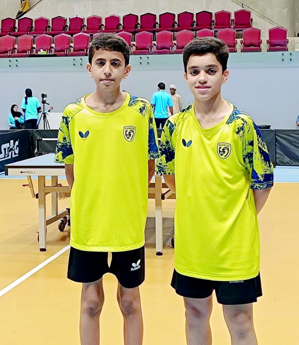 Nasser al Zaabi and Ali al Ajmi