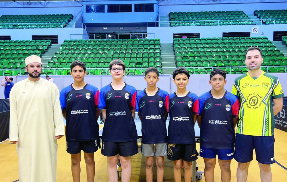 Al Zaabi clinches Junior Table Tennis title