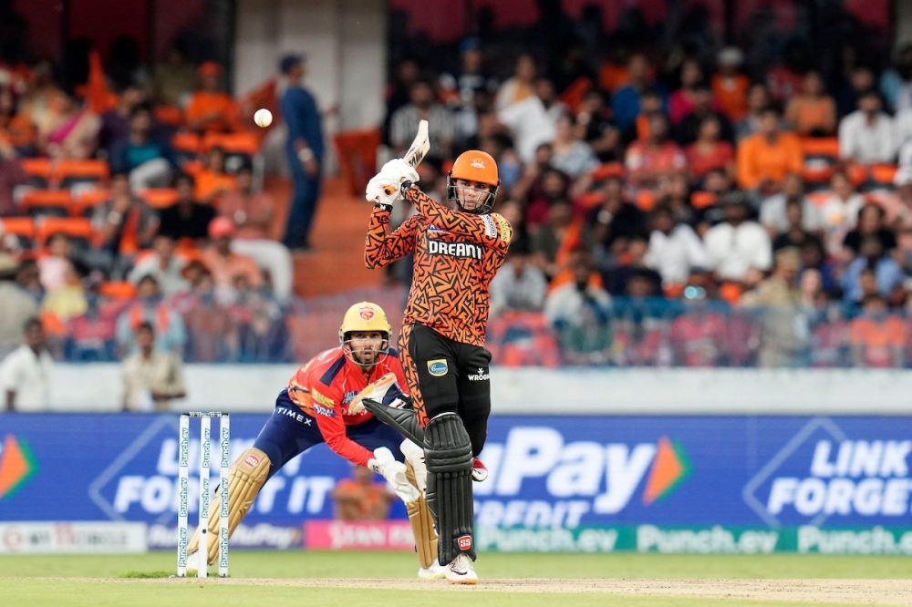   Indian batsman Abhishek Sharma 