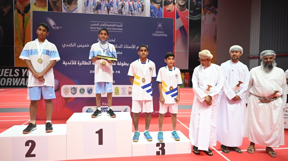   Crowning U-15 category 