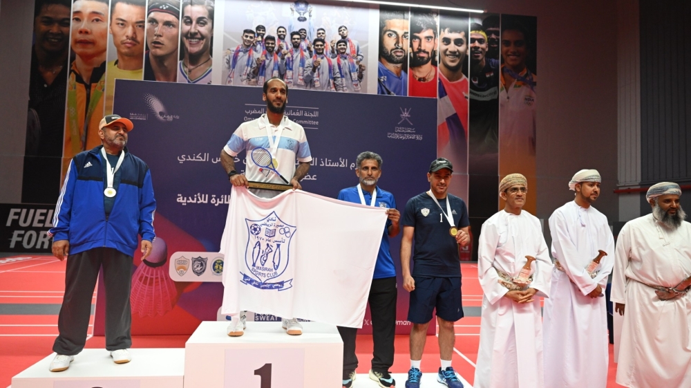 Salim ِِِAl Maqbali claims Senior singles event