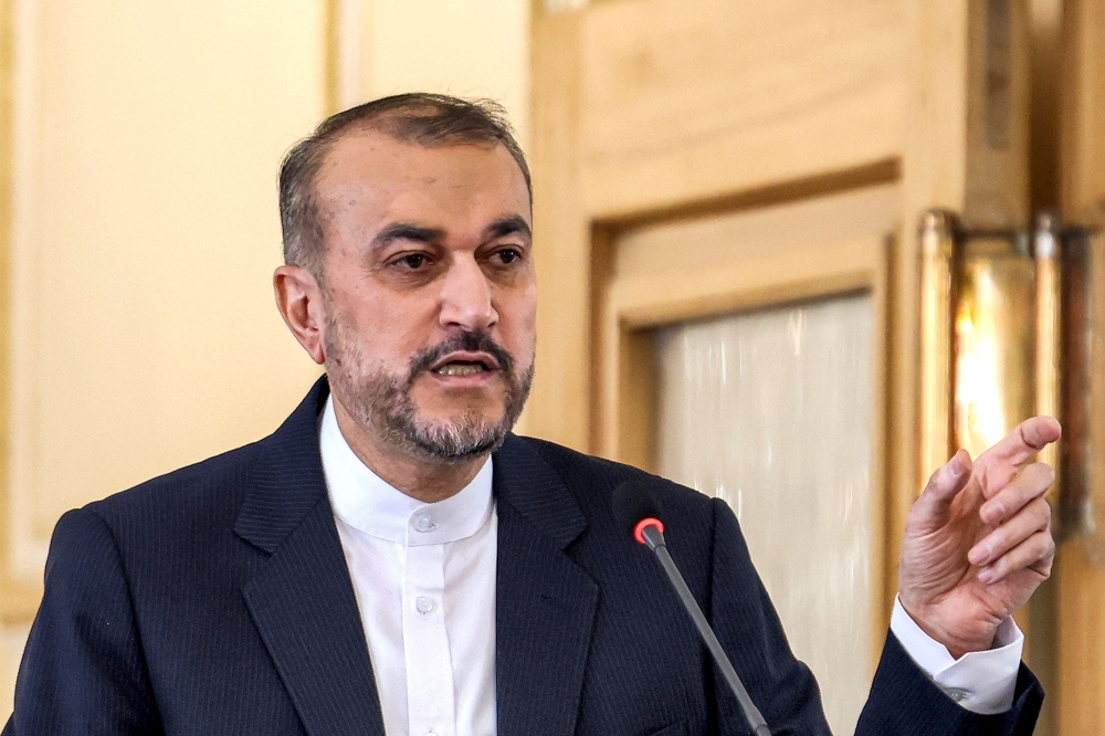 Iran's Foreign Minister Hossein Amir-Abdollahian