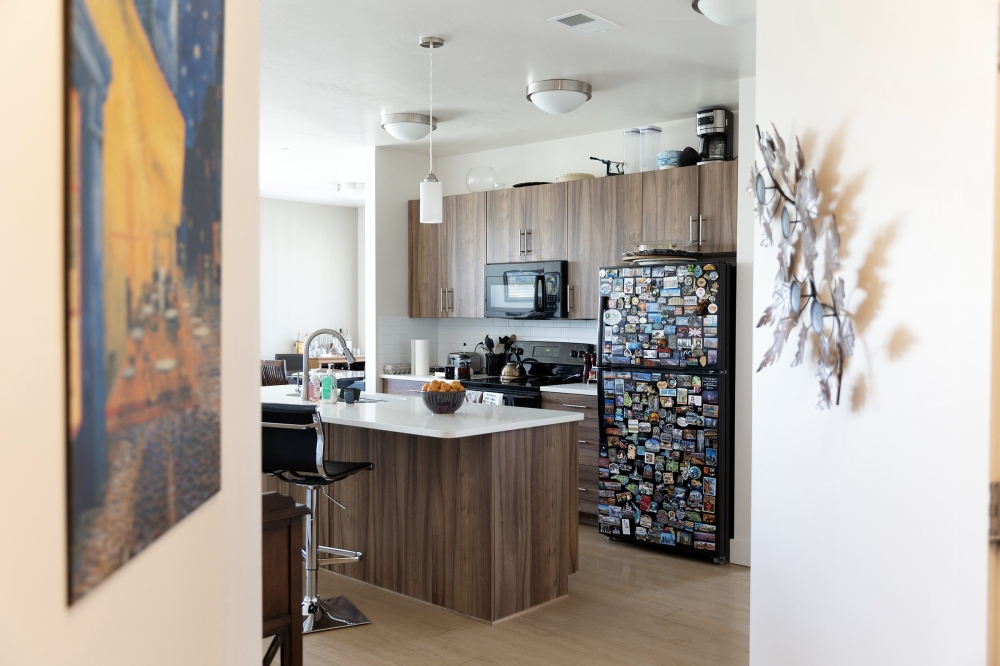 Inside Miranda Marquit’s apartment in Idaho Falls, Idaho, on May 14, 2024. (Janie Osborne/The New York Times)