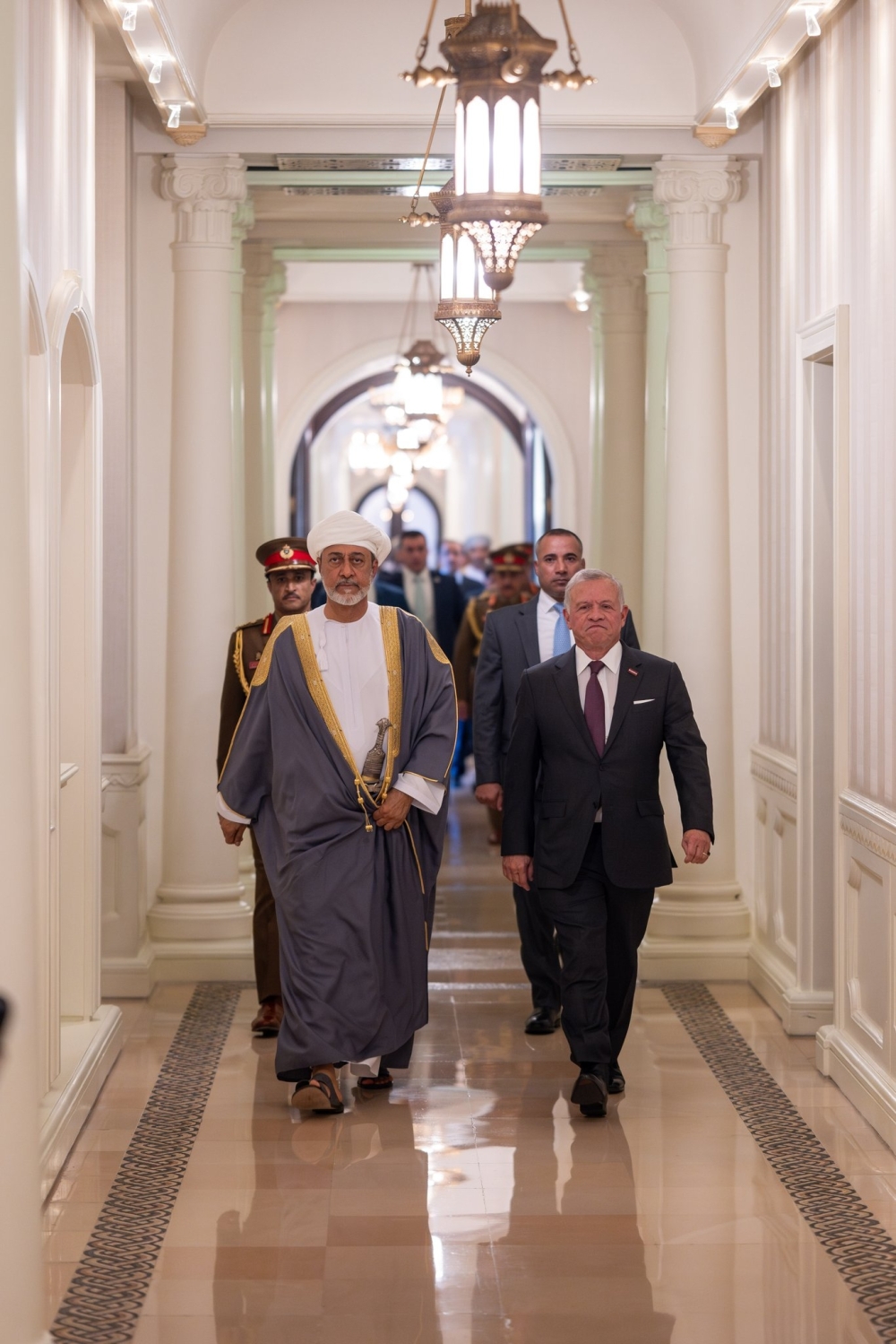 HM, King of Jordan hold talks