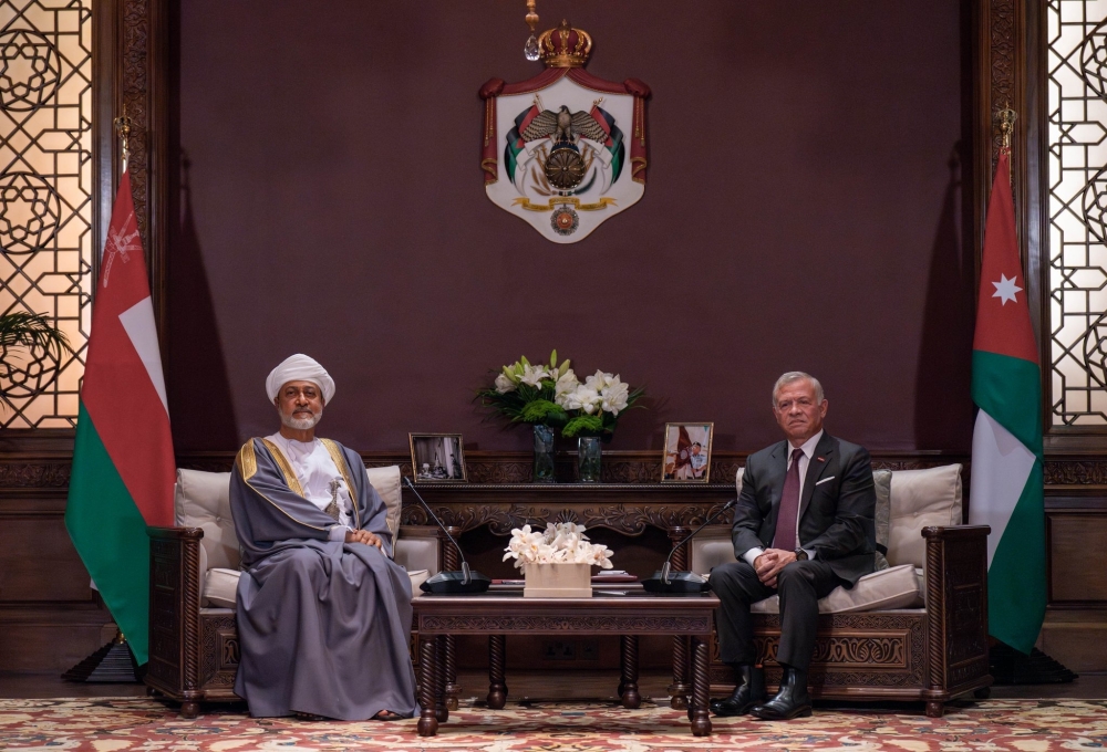 HM, King of Jordan hold talks