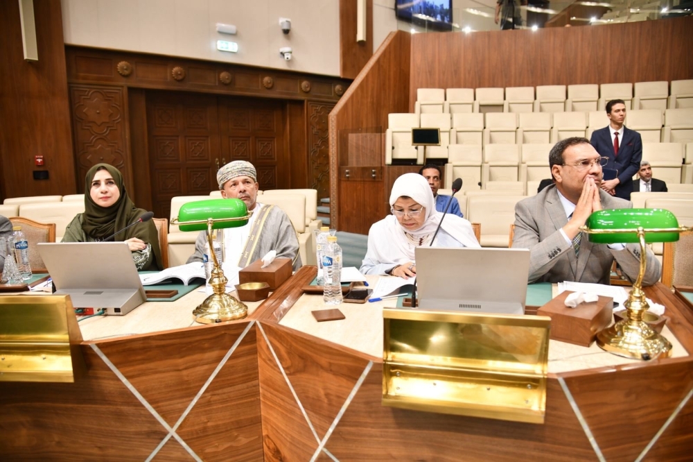The Sultanate of Oman was represented by Shaikh Dr Talib bin Hilal al Hosni, member of the State Council; Sariyah bint Khalfan al Hadiyah, member of the State Council; and Humaid bin Ali al Nasiri, member of Majlis Ash’shura