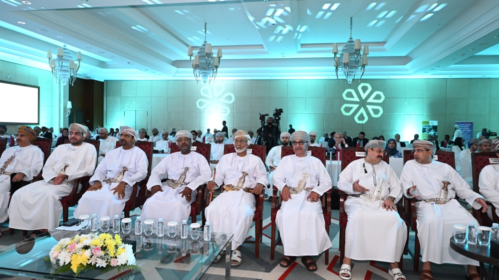 Dignitaries attending the opening of the New Age Banking Summit on Tuesday. 