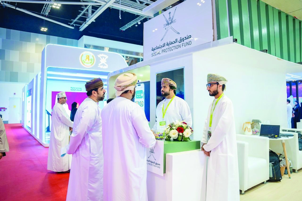 The COMEX exhibition provided an opportunity for the Social Protection Fund to engage with its target groups