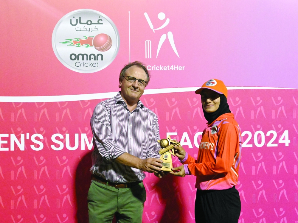Fiza Javed - Player of the Tournament
