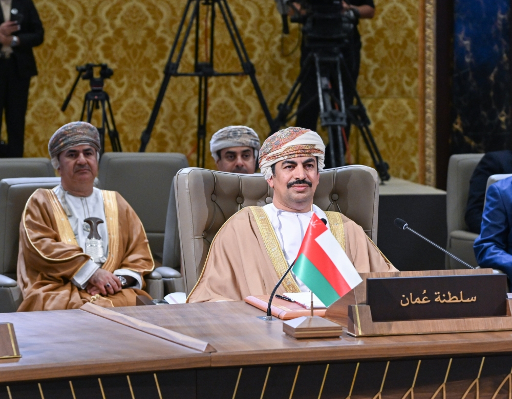 Dr Abdullah bin Nasser al Harrasi, Ministry of Information, takes part in the 54th session of the Council of Arab Information Ministers in Manama  