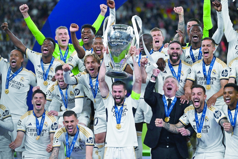 Real Madrid strike late to beat Dortmund and lift 15th European Cup