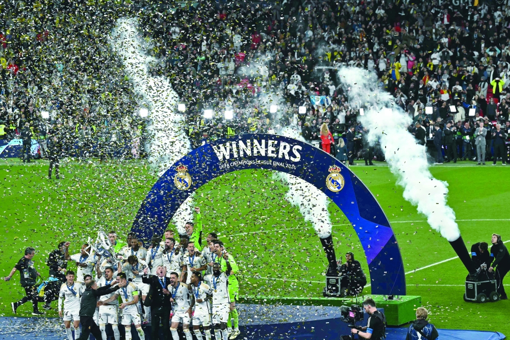 Real Madrid strike late to beat Dortmund and lift 15th European Cup