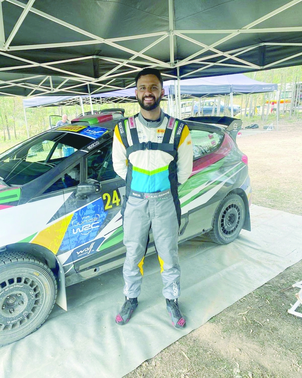 Abdullah al Rawahi in Sardinia