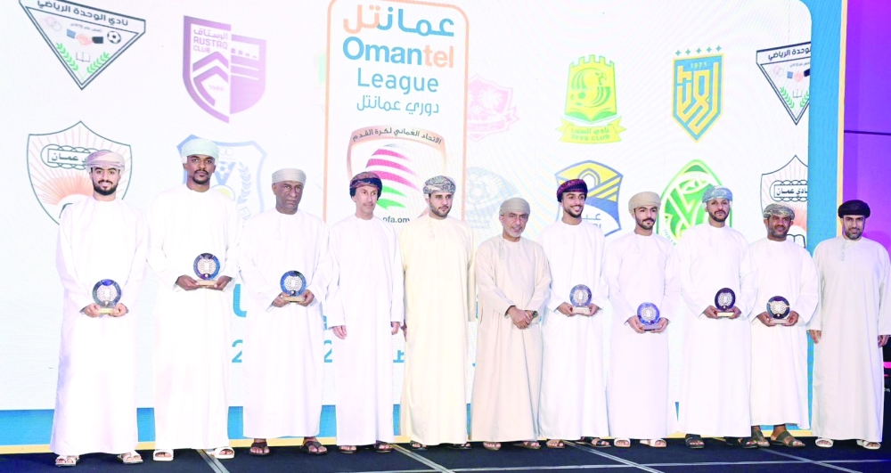 Oman Football Association unveil season awards