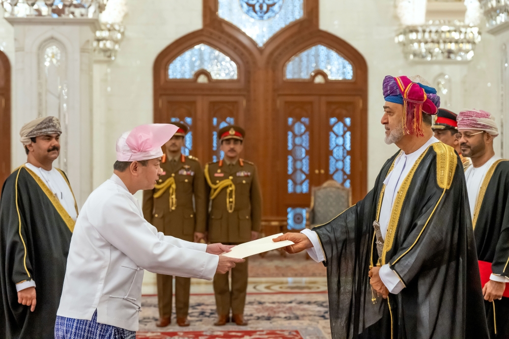 U Tin Yu, Ambassador of the Republic of the Union of Myanmar to the Sultanate of Oman.